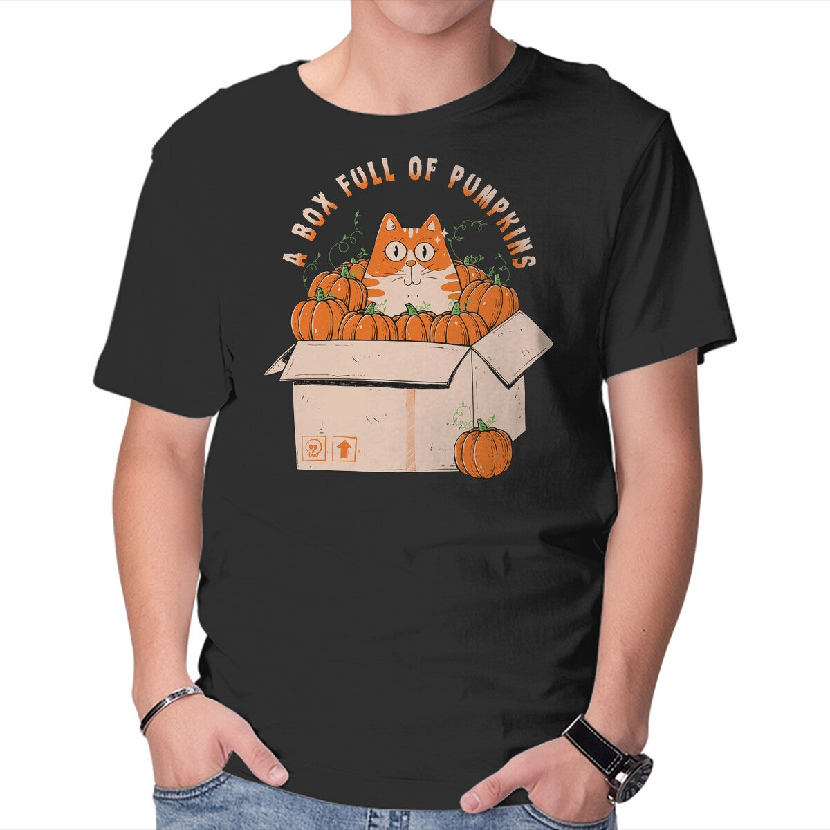 A Box Full Of Pumpkins Collared formality