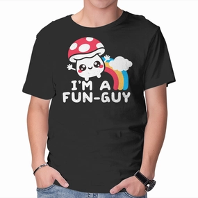 Zip Up Scoop neck I'm A Fun Guy