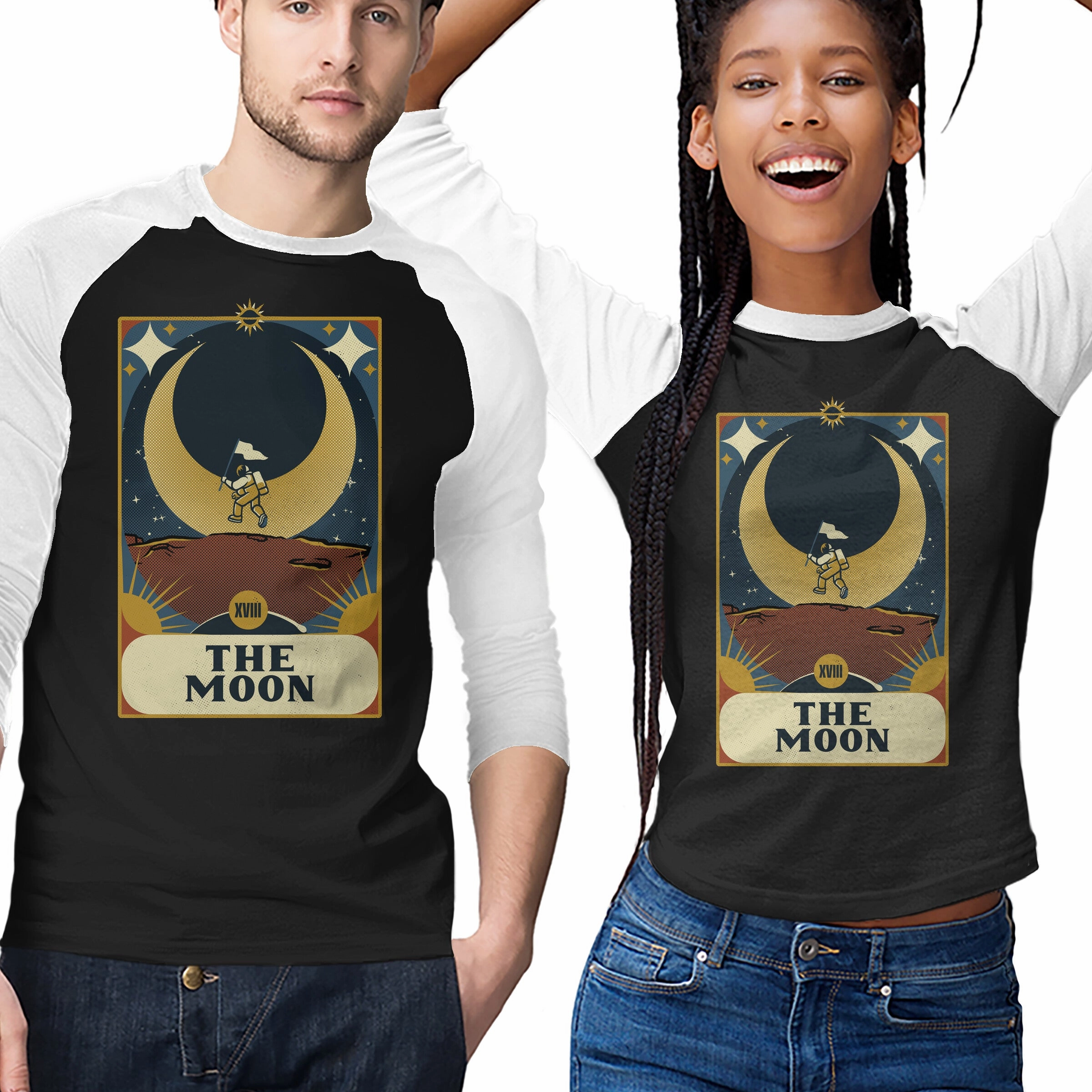 Astronaut Tarot Moon NeutralTonesCollection