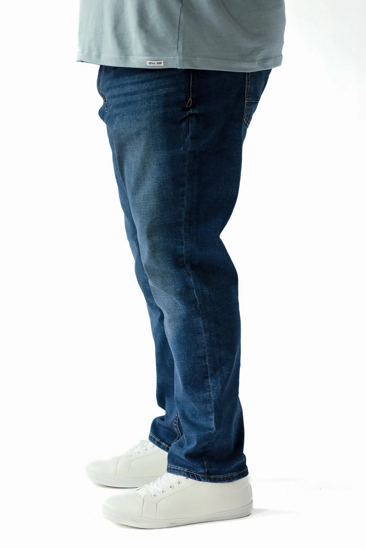 Athletic Jean - Burke (Big & Tall) Slim Fit Wear Stretch Material