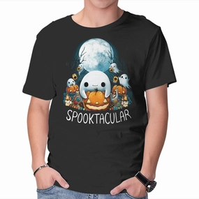 Spooktacular Ribbed Collar Trim