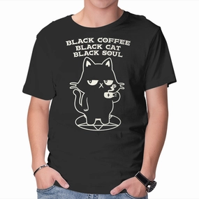 Black Cat Black Soul Organic Cotton