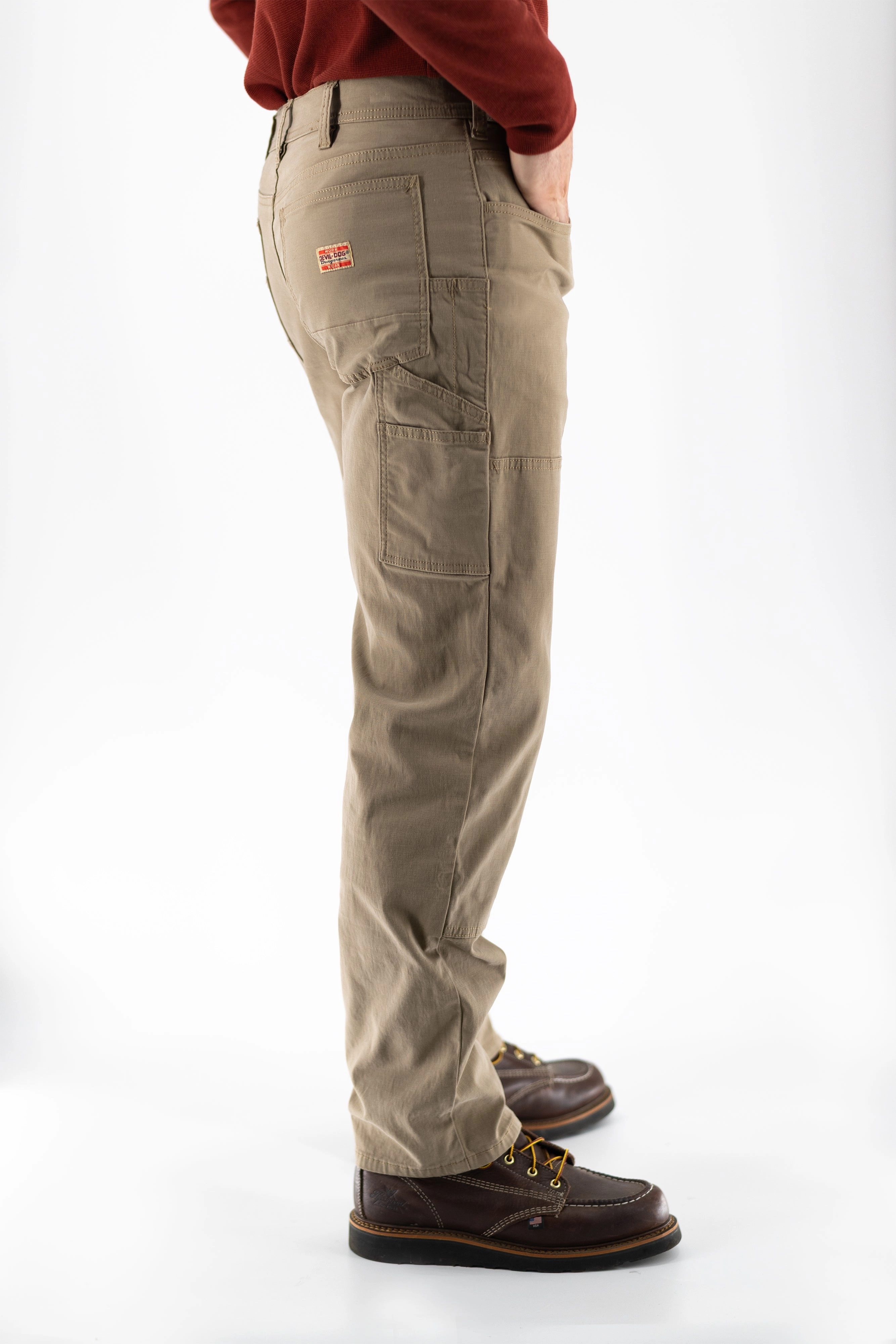 Carpenter Pant - Rugged Tan UV protection coating Snag Free Fabric