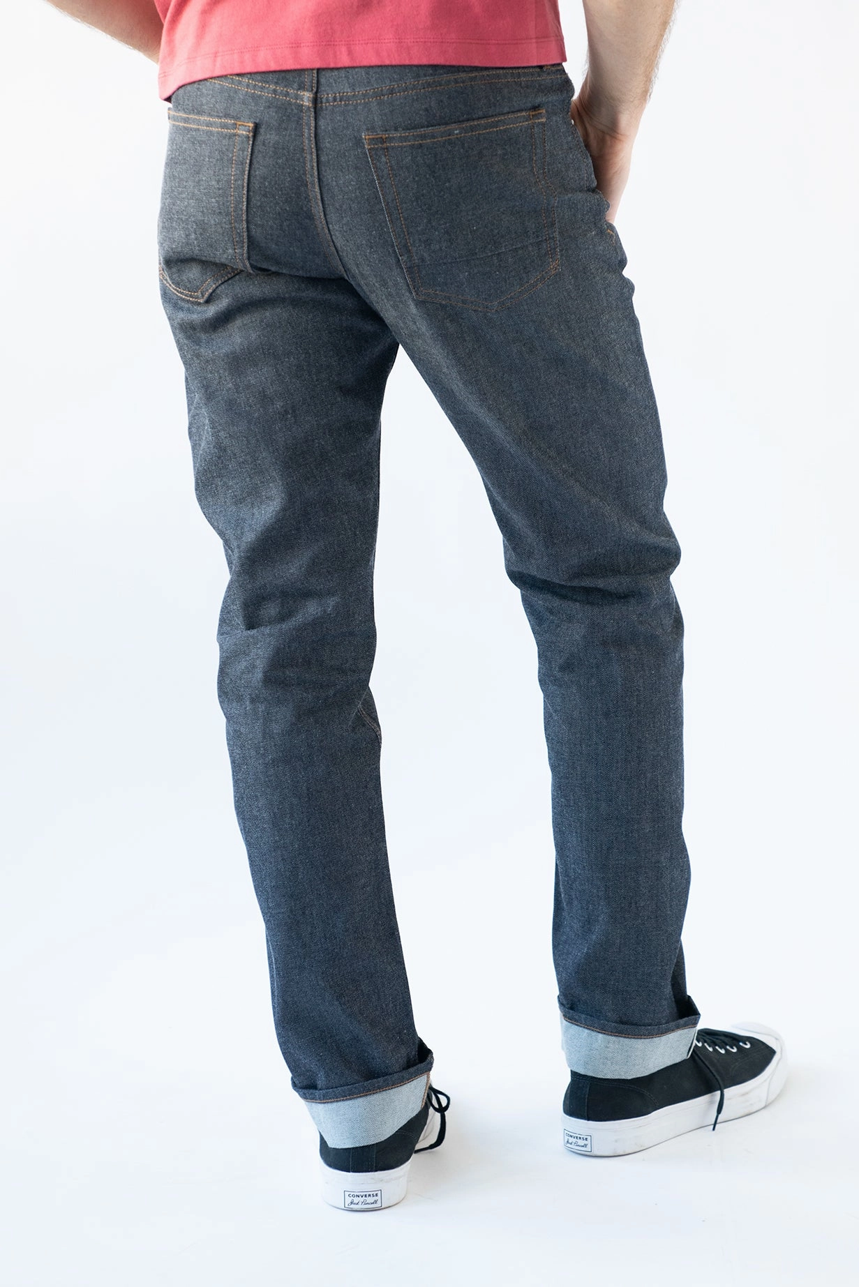 75th Anniversary Slim Straight Selvedge  Jean - Diamond City Ripstop Reinforcement
