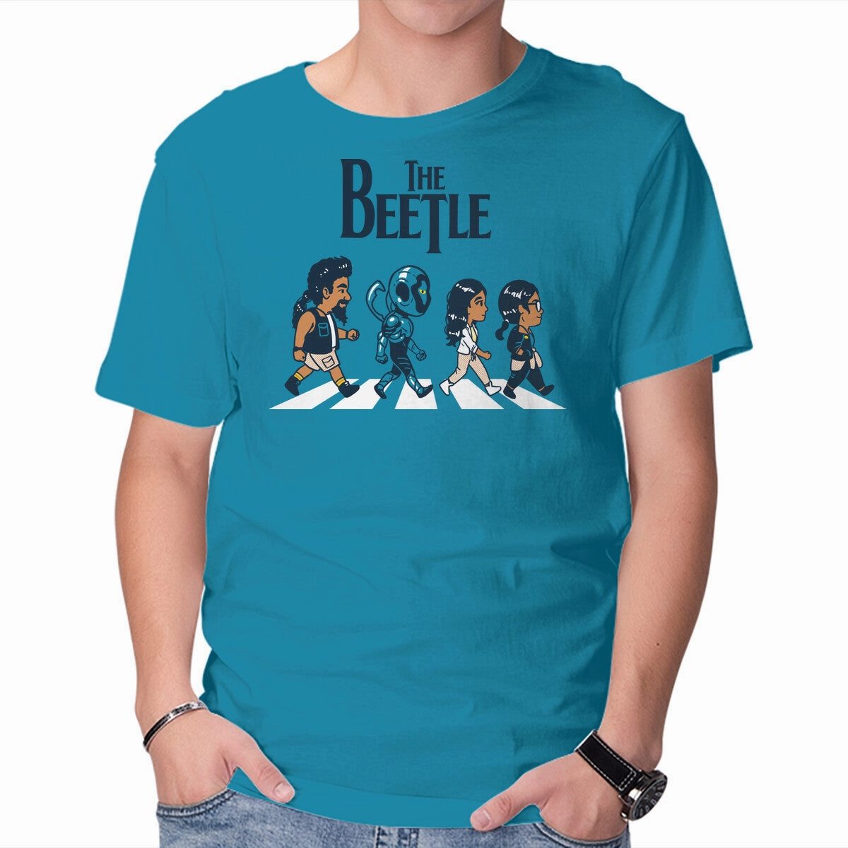 Casual Choice Wear Urban Comfort Blue Abbey