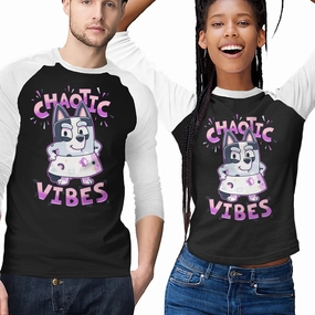 Chaotic Vibes Wrinkle Resistant Finish StretchReinforcedArmholes