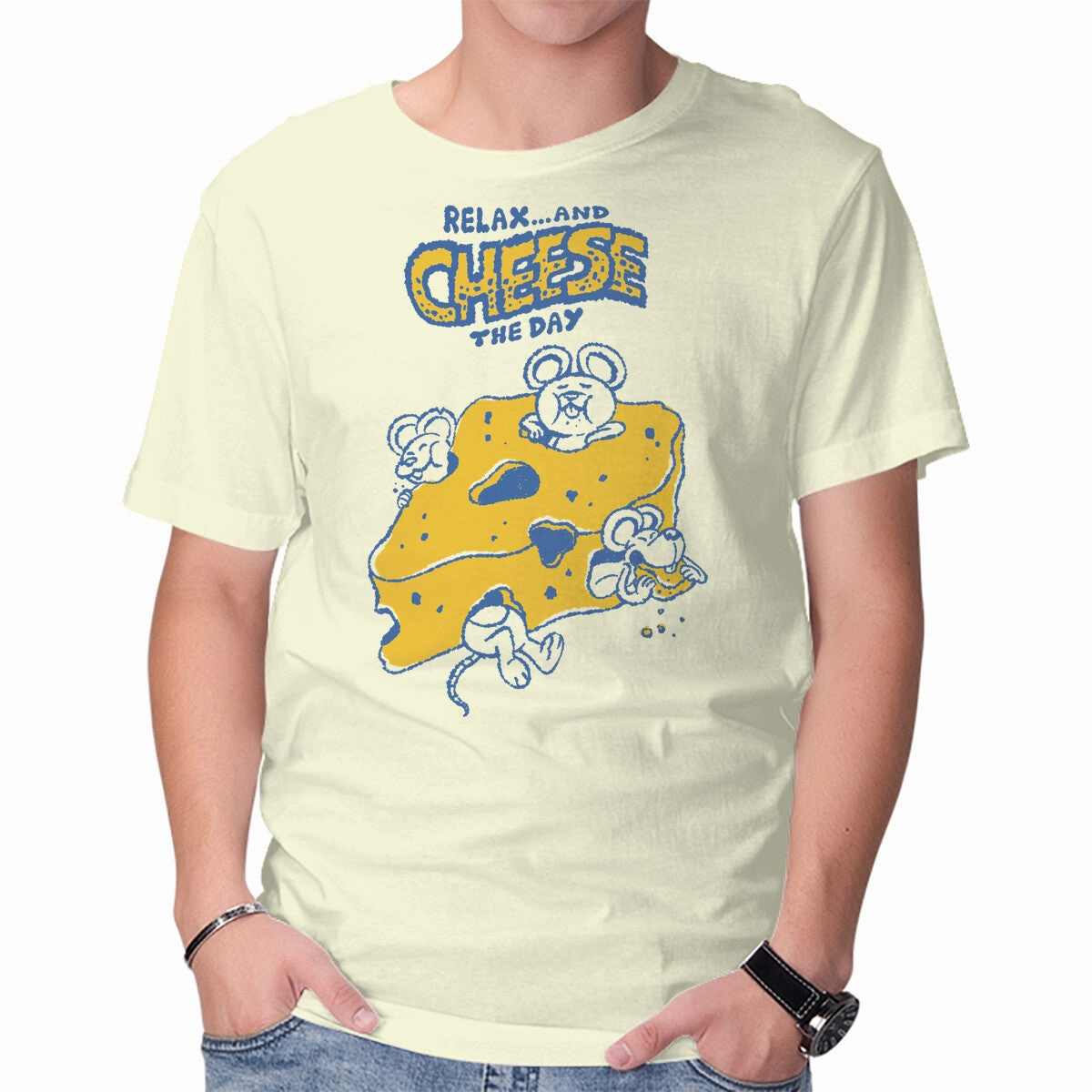 Cheese The Day Trendy Vibes Wear Adult Wear