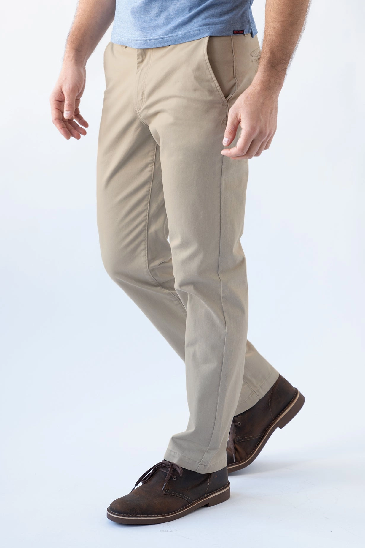 Slim Wear Design Chino Pant - Putty