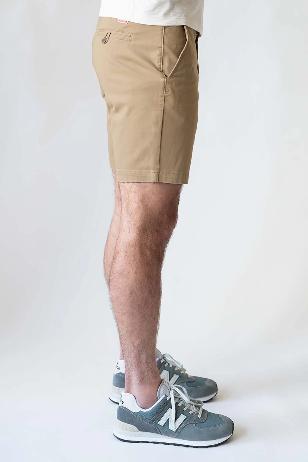 Minimalist Waist Chino Short 7" - Rugged Tan