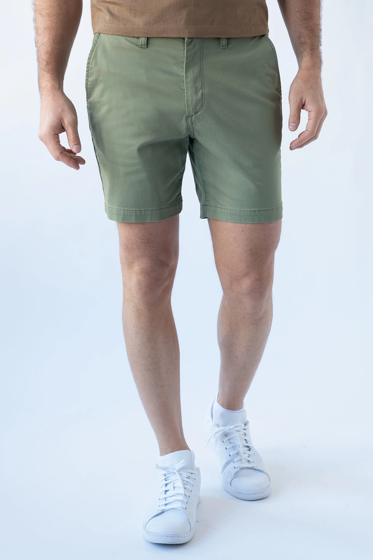 Chino Short 7" - Sea Spray quick dry