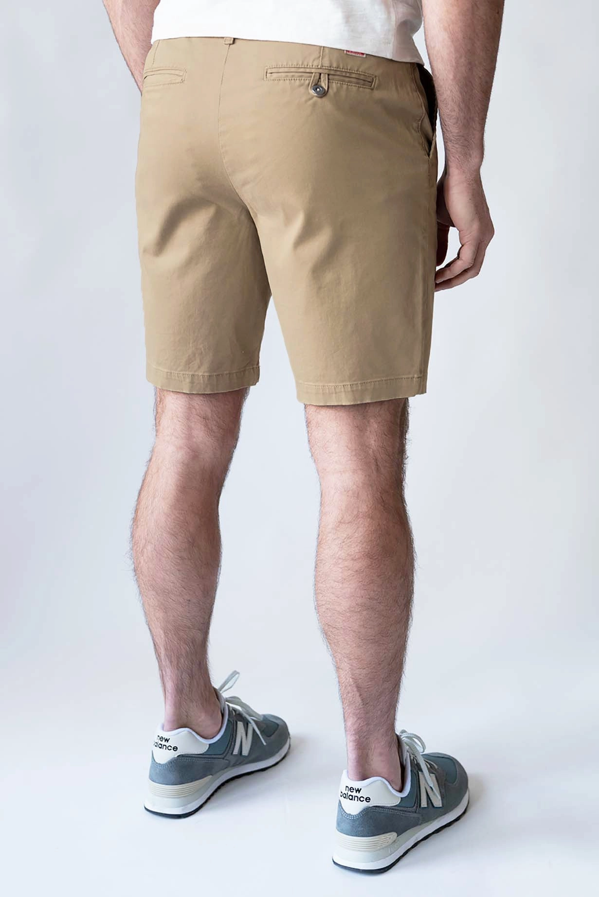 Snag Free Fabric Chino Short 9" - Rugged Tan
