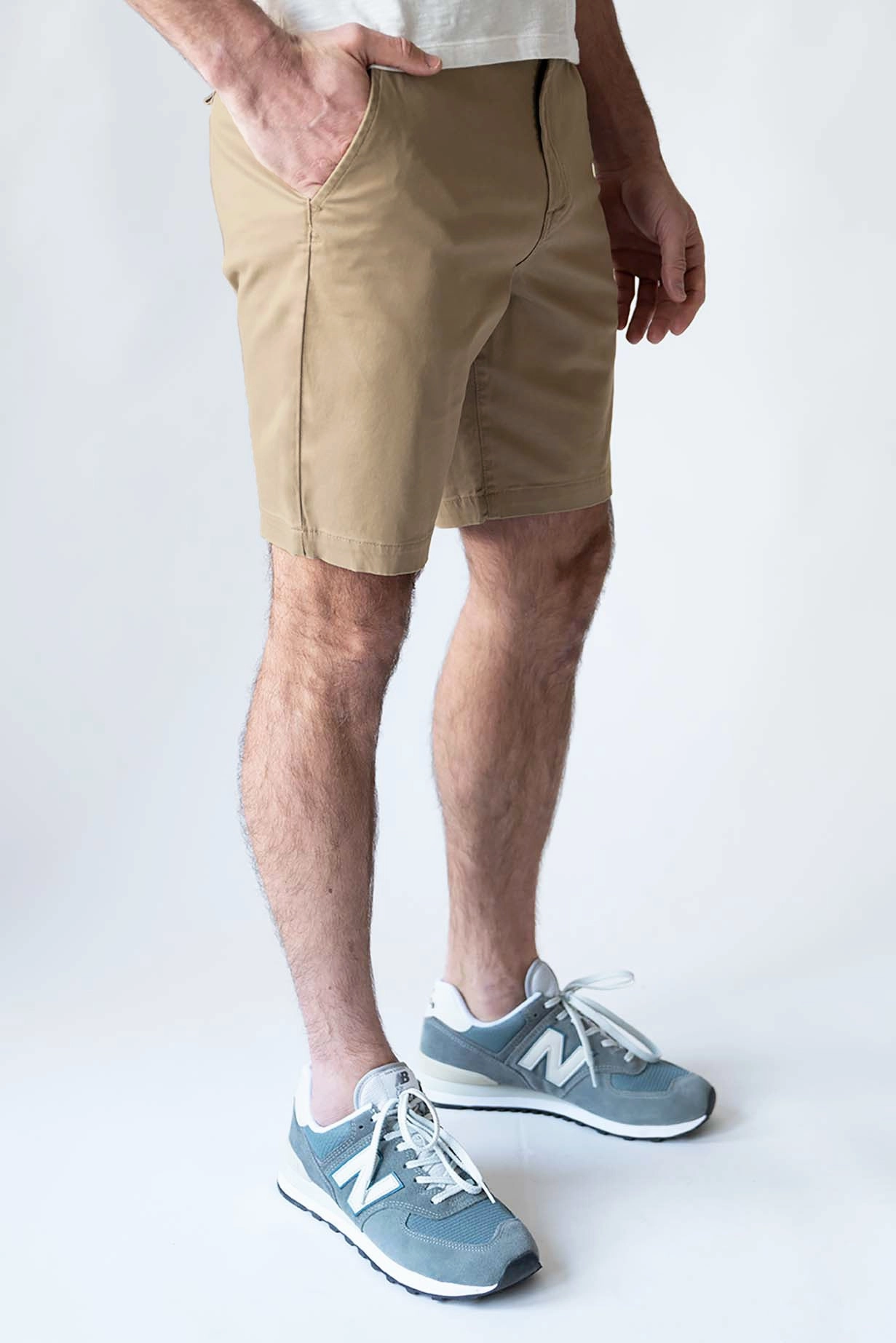 Move Freely Chino Short 9" - Rugged Tan