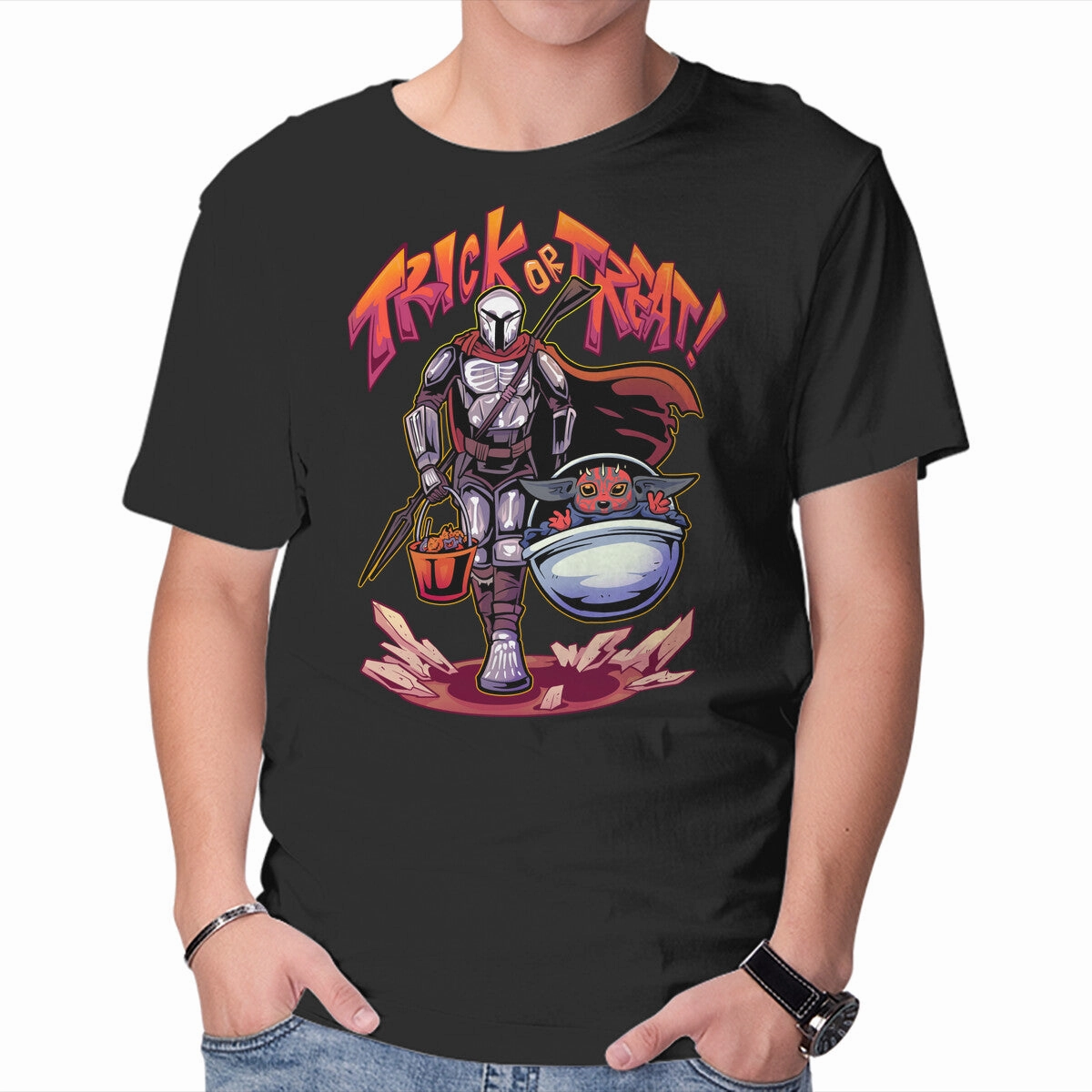 Mando Trick Or Treat Breathable Wearable Versatile Layering Piece