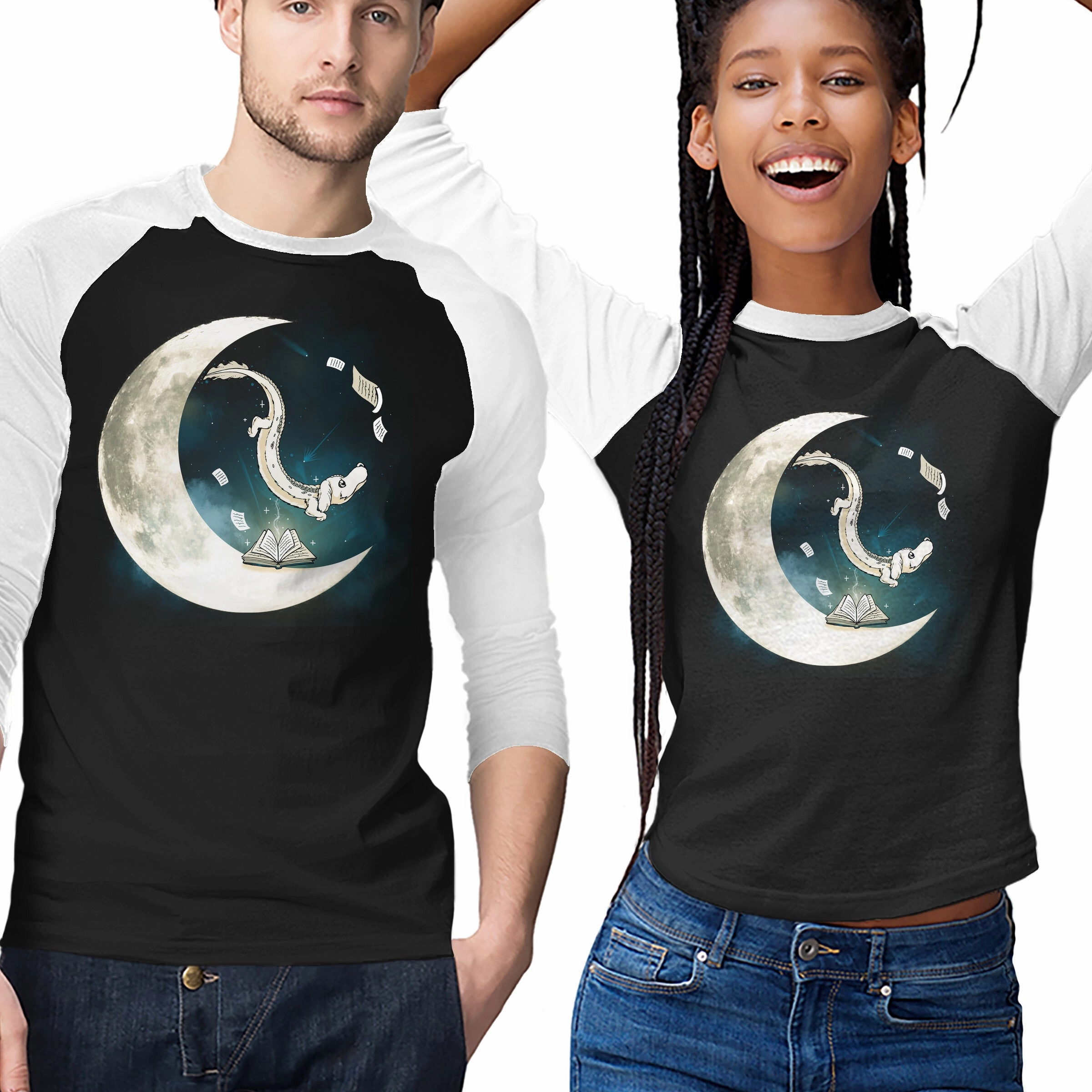 Double Stitched Seams Ribbed Collar Design Never Ending Moon