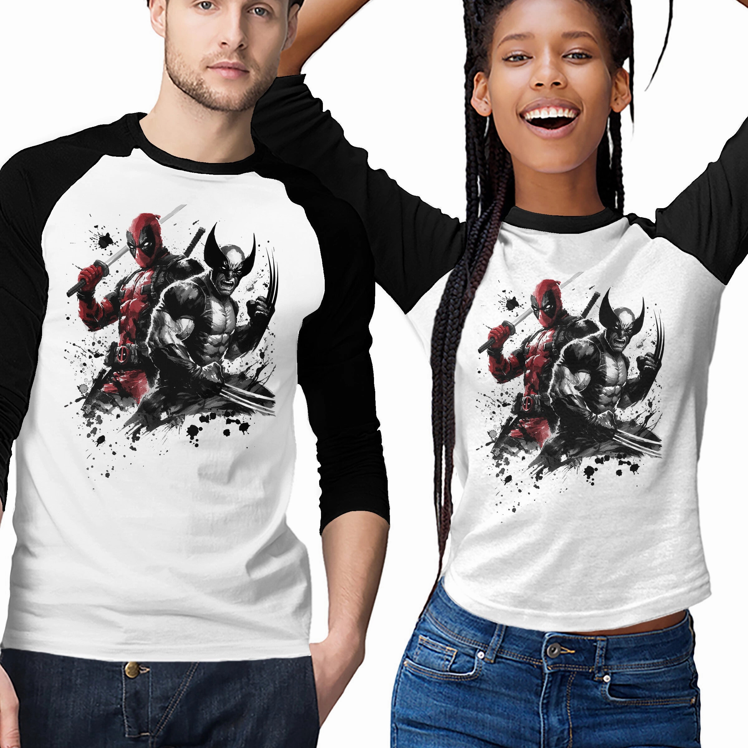 Fade Resistant Print Claws And Katanas