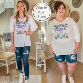 Fiesta Like There's No Ma?ana Ruffle Half Sleeve Top in Ivory Windproof Fabric PillingResistant