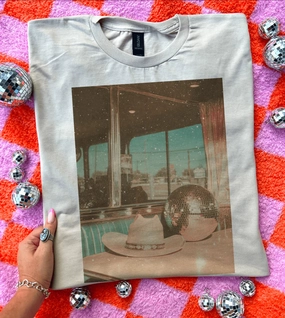 Online Exclusive | Disco Pop Too Sweet For Me Graphic - Tee & Sweatshirt Option Modern Design