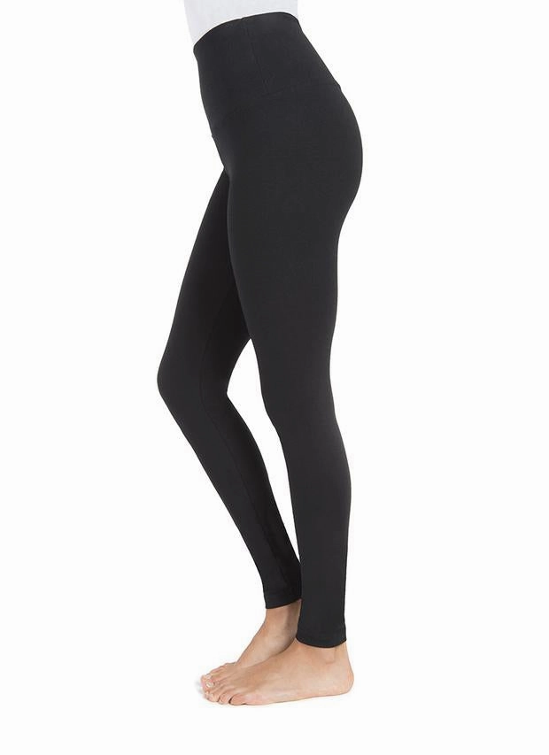 Winter Accessories Lysse Control Premium Full Length Leggings in Black