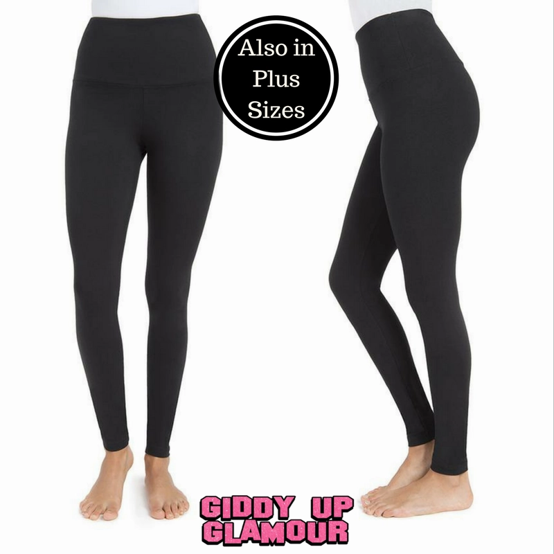 Lysse Control Premium Full Length Leggings in Black Screen Core