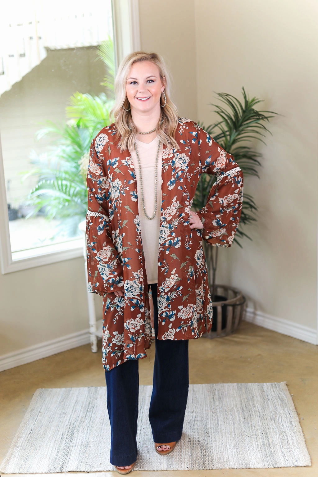 Durable materials mesh ventilation Last Chance Size Small, 2XL & 3XL | Just Right Solid Short Sleeve Pocket Tee in Khaki Tan