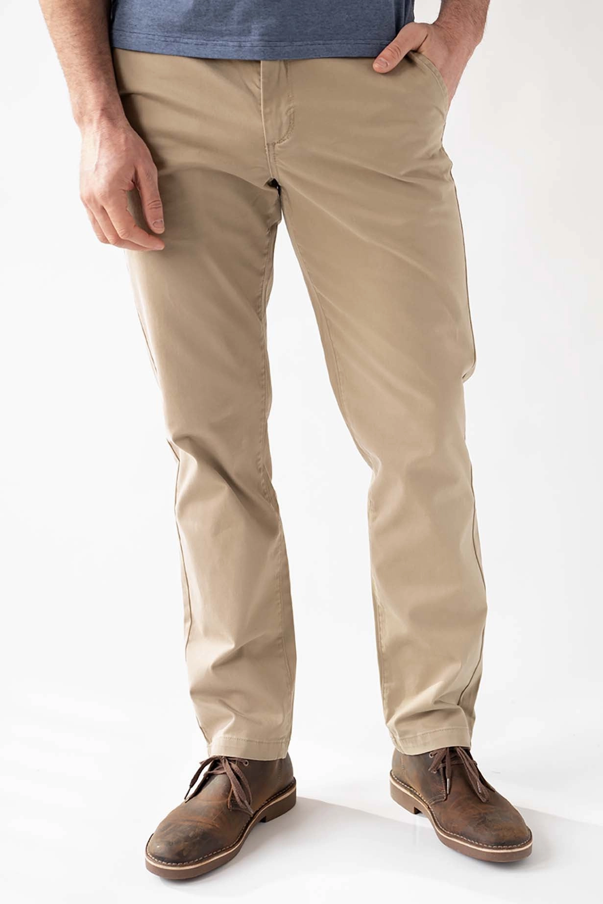 Chino Pant - Rugged Tan Flexible Leg