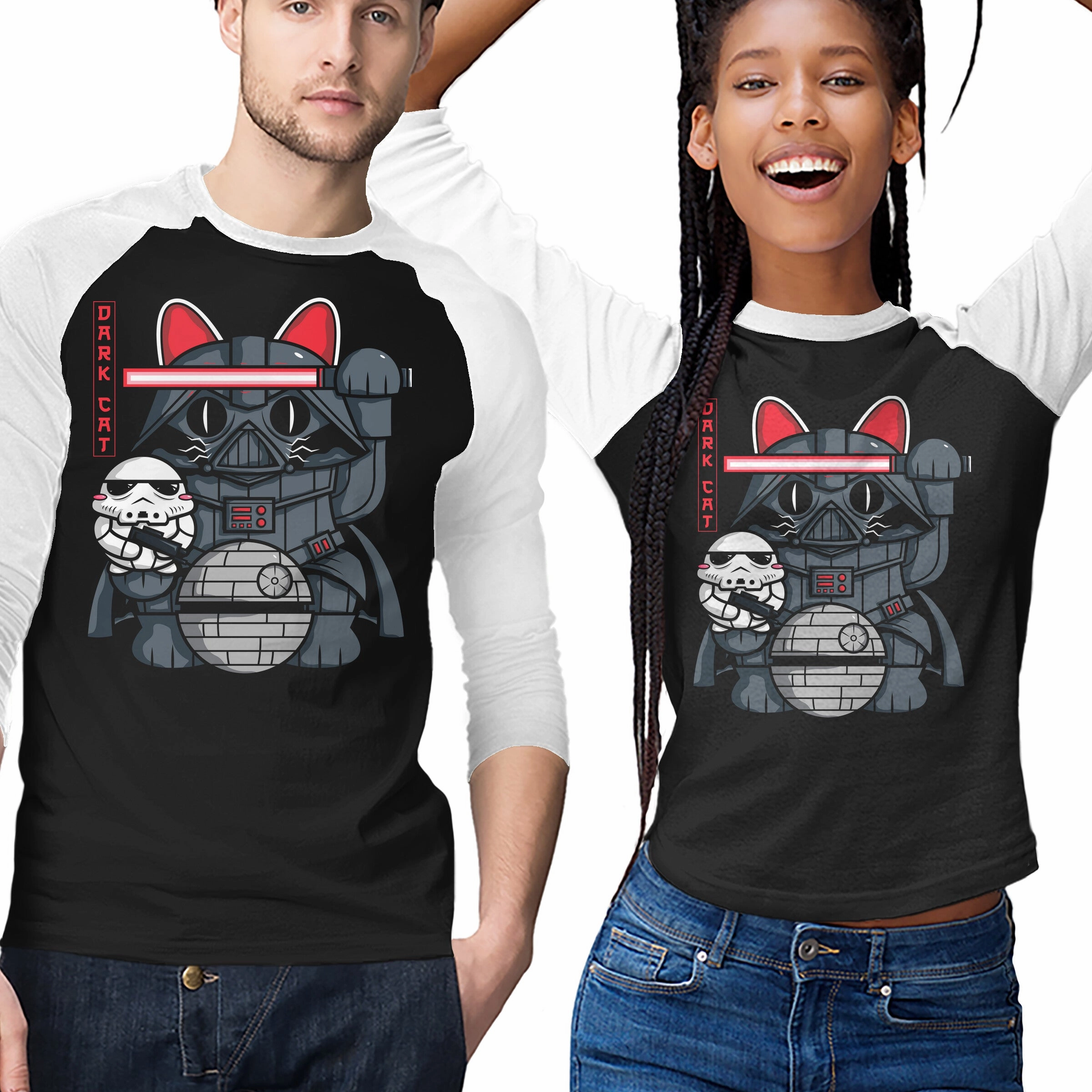 sequined details Basic Layering Dark Cat