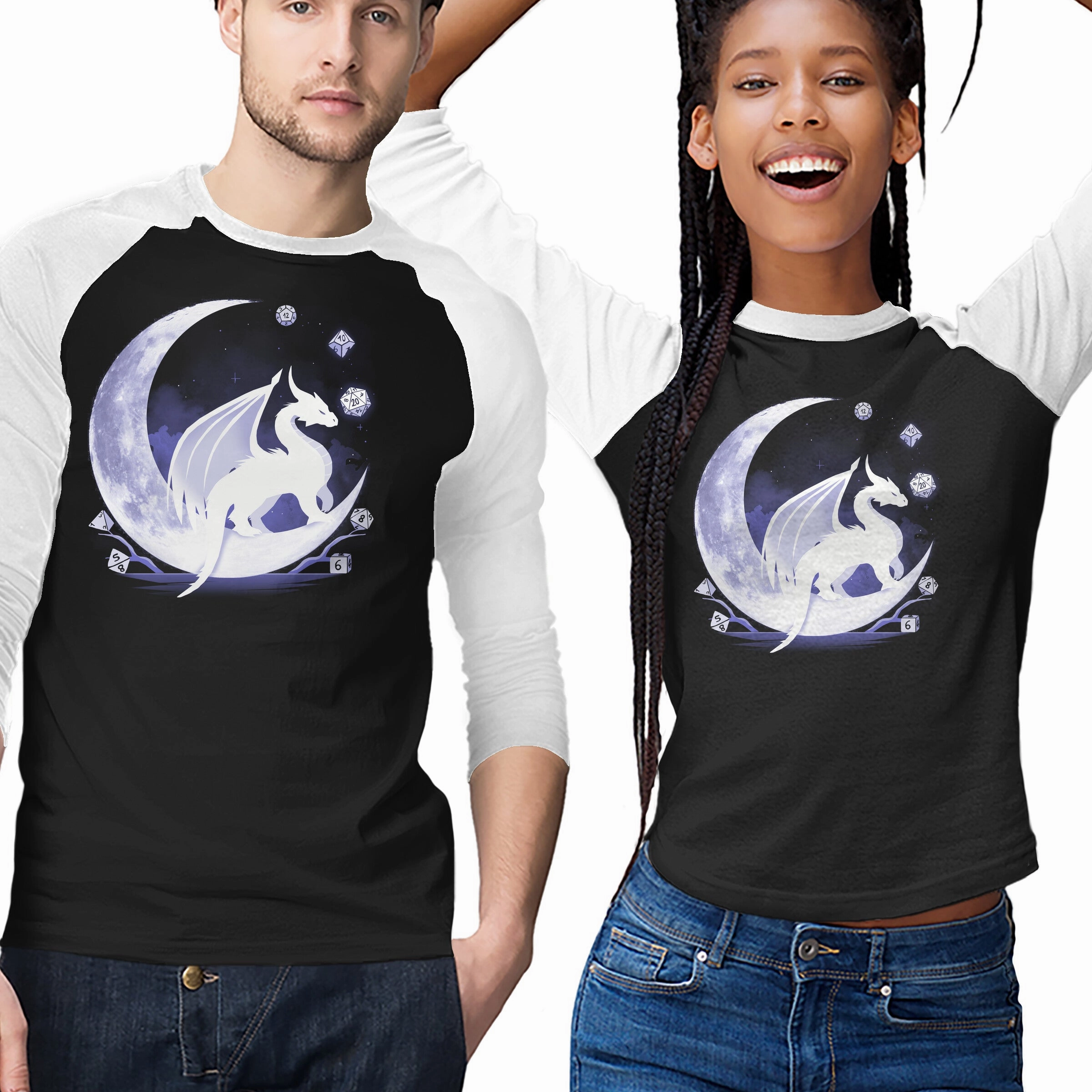 Dragon Dice Moon Spring Freshness Heat Transfer Printing