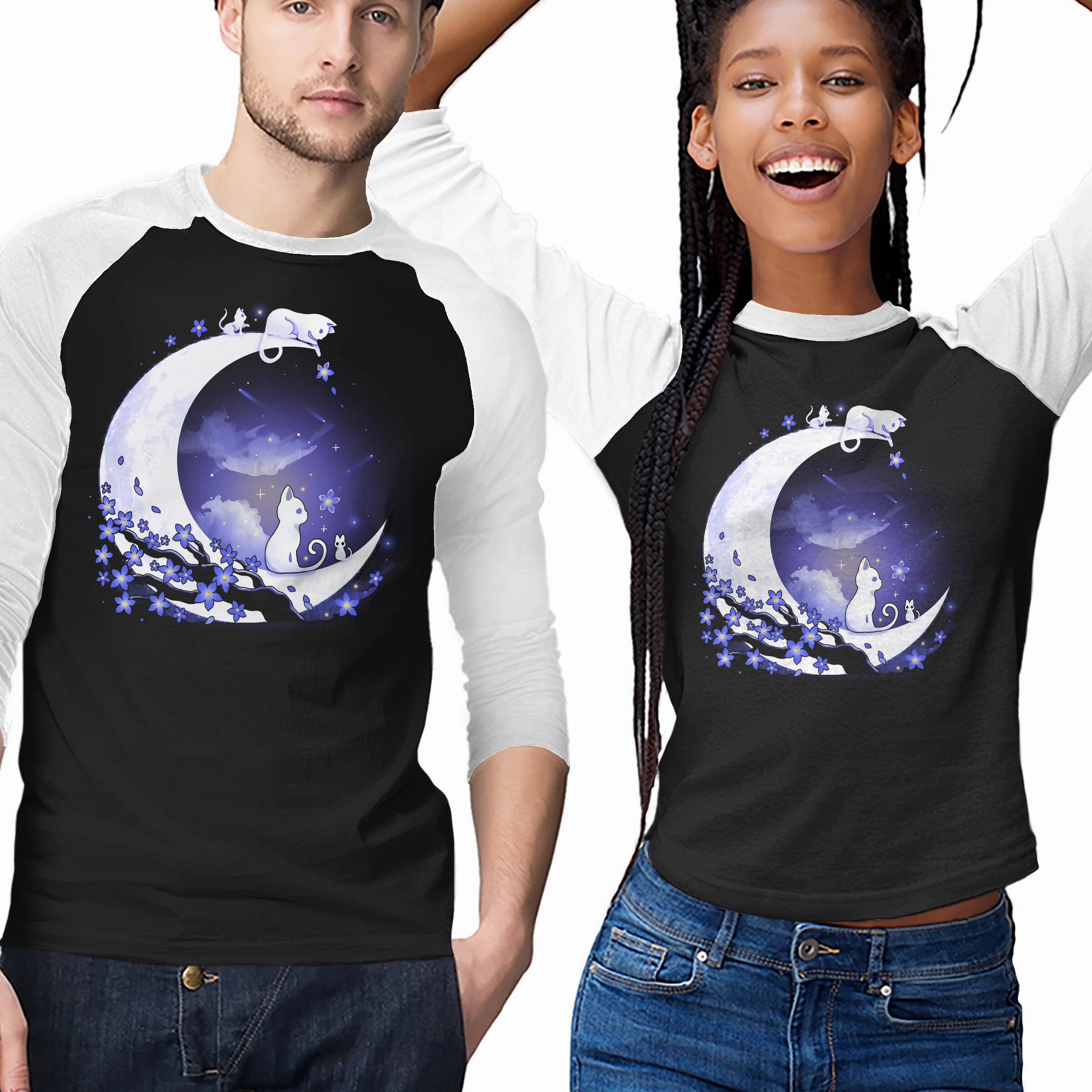 Layering Piece Kittens Moon