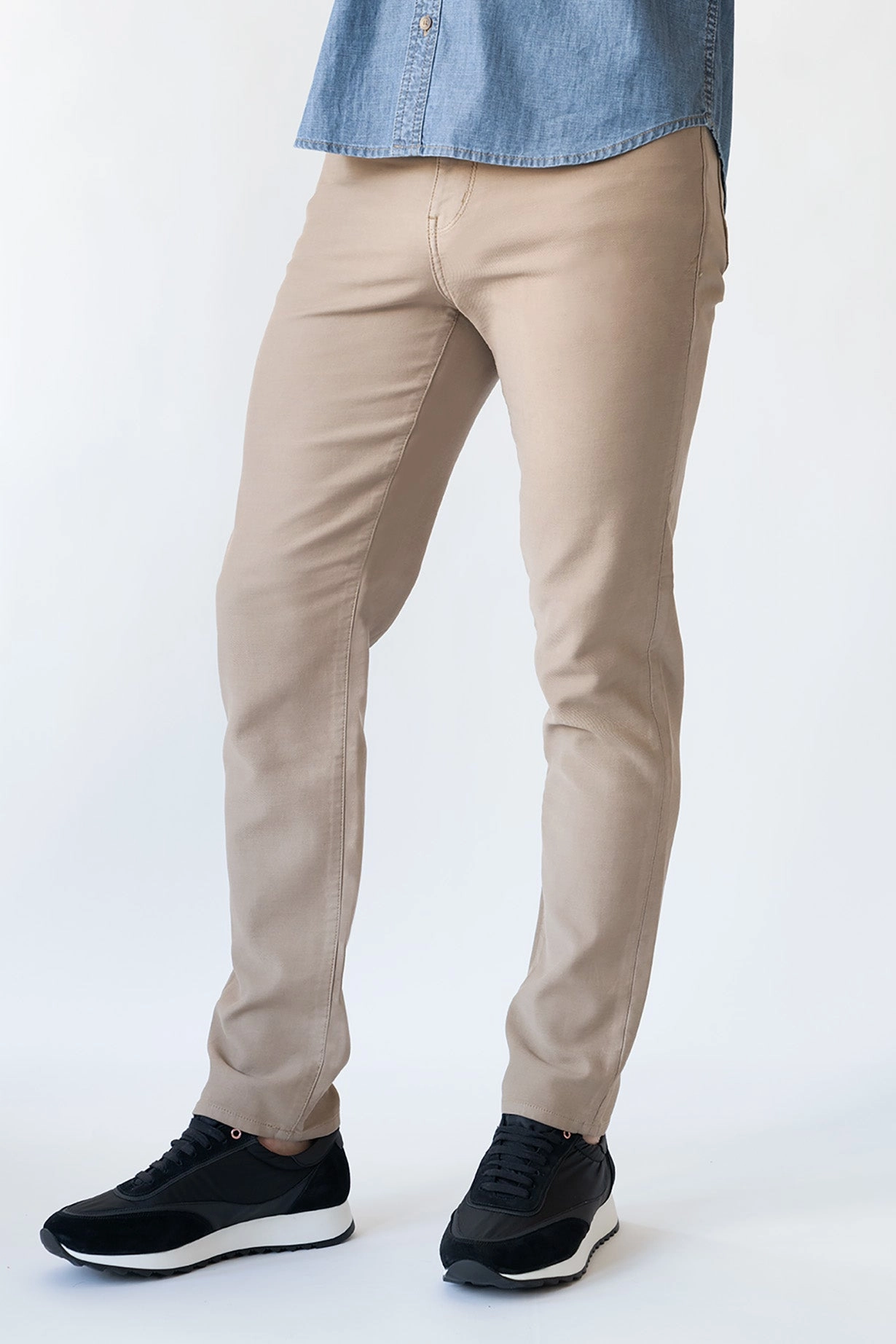 Slim Comfort Jean - Rugged Tan Perfect For Daily Versatile Wear