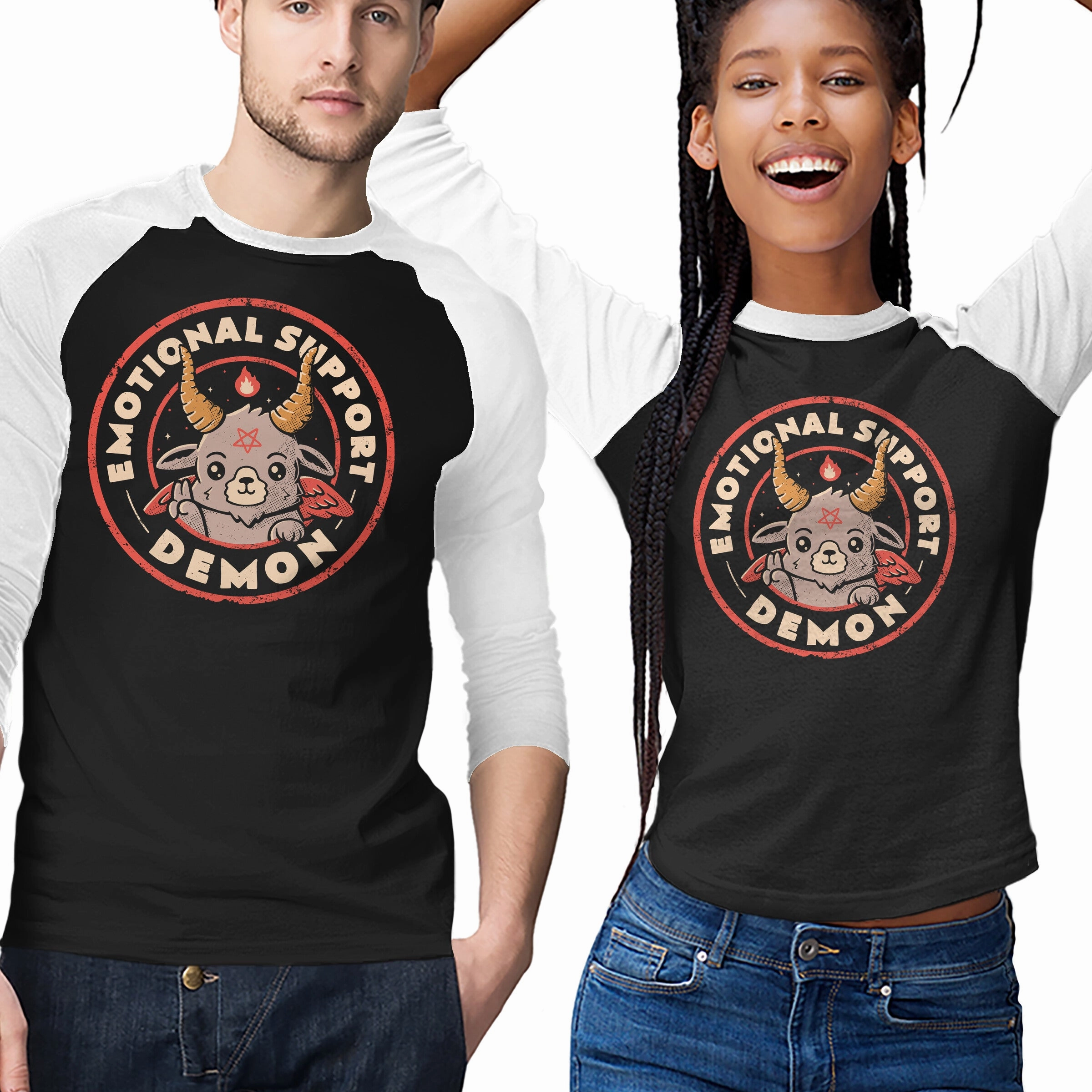 Emotional Support Demon Valentine's Day City Smart Look