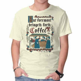But First Coffee Medieval Style Holiday Outfit Style Quick Dry Performance
