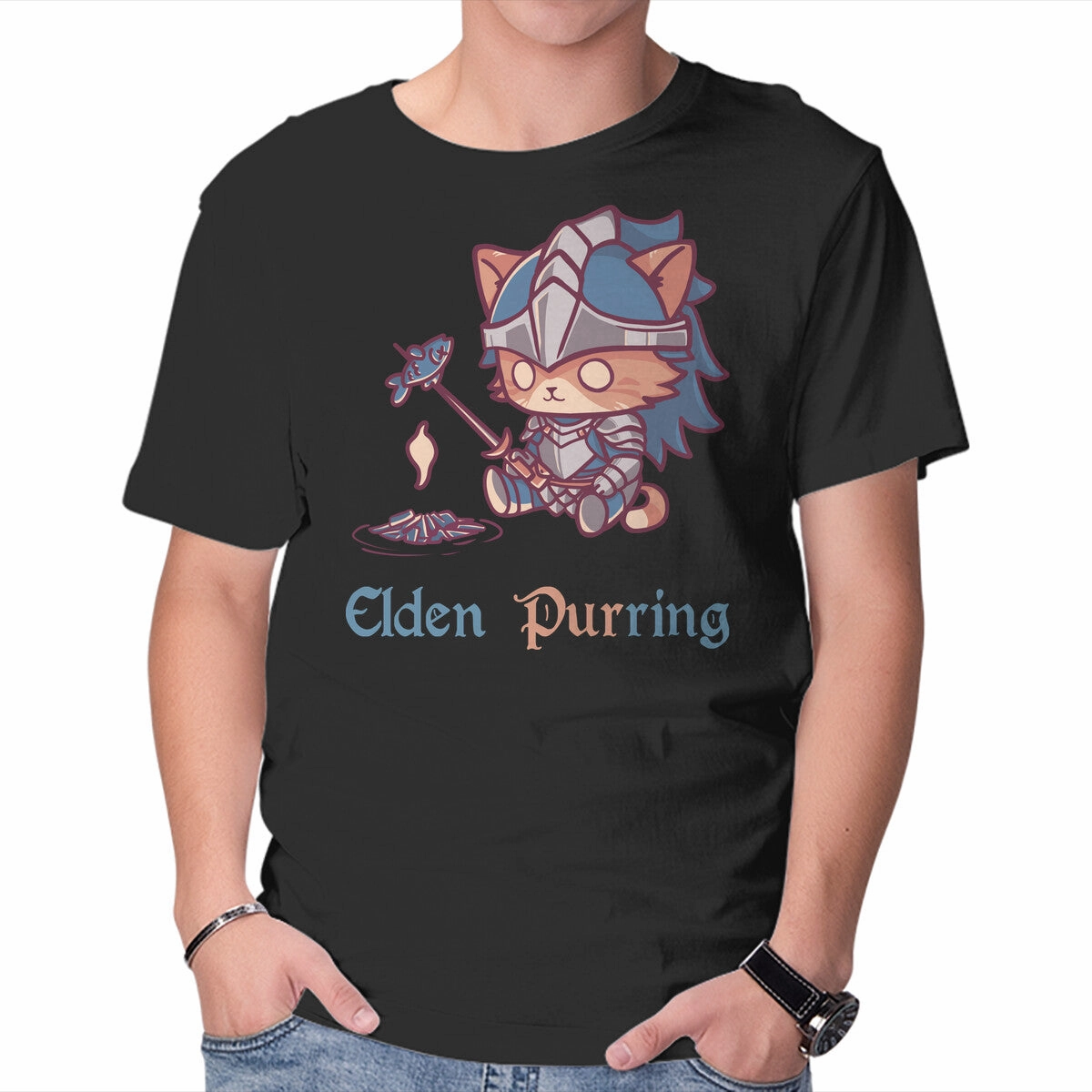 Elden Purring easygoing look