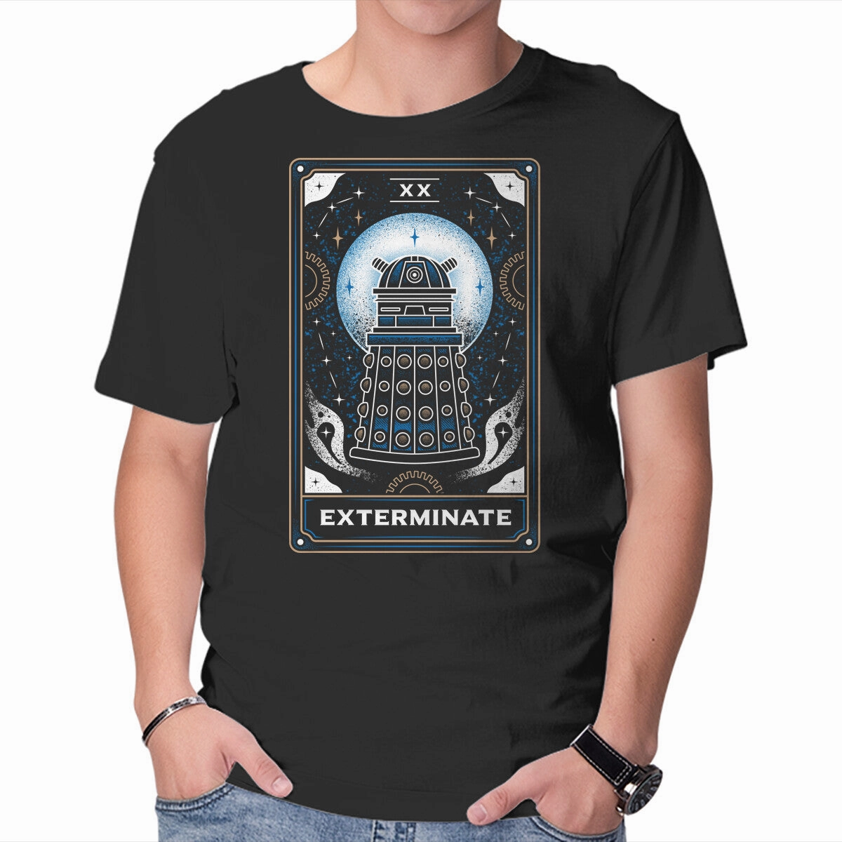 Exterminate Tarot Card Eye-Catching
