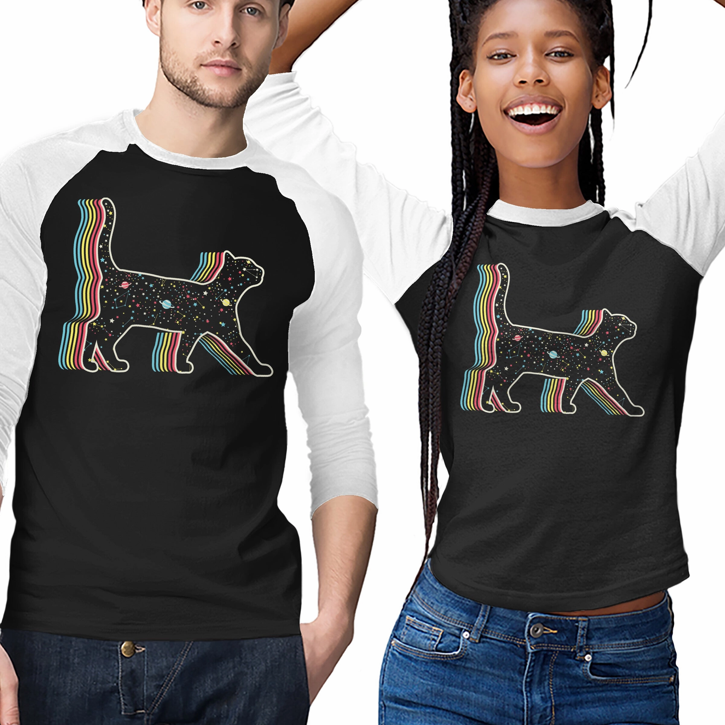 Relaxed Wear Galaxy Cat