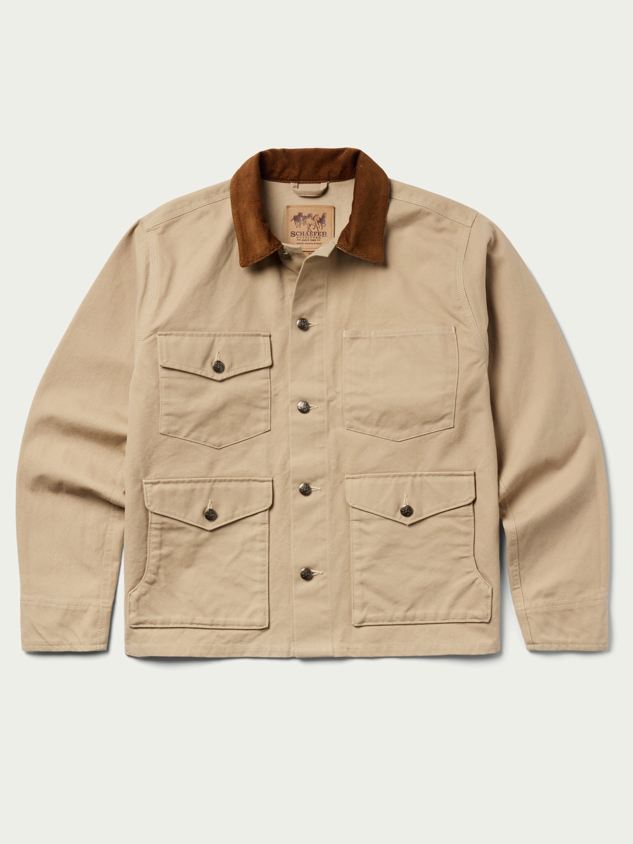 Water Resistant Shell Fenceline Brush Jacket