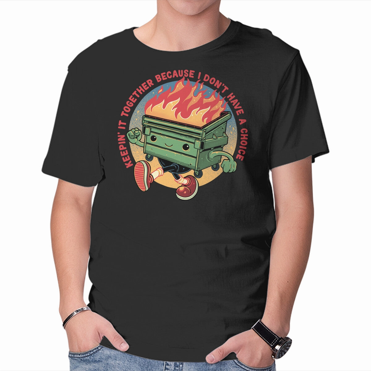 Flaming Dumpster Effortless Daywear
