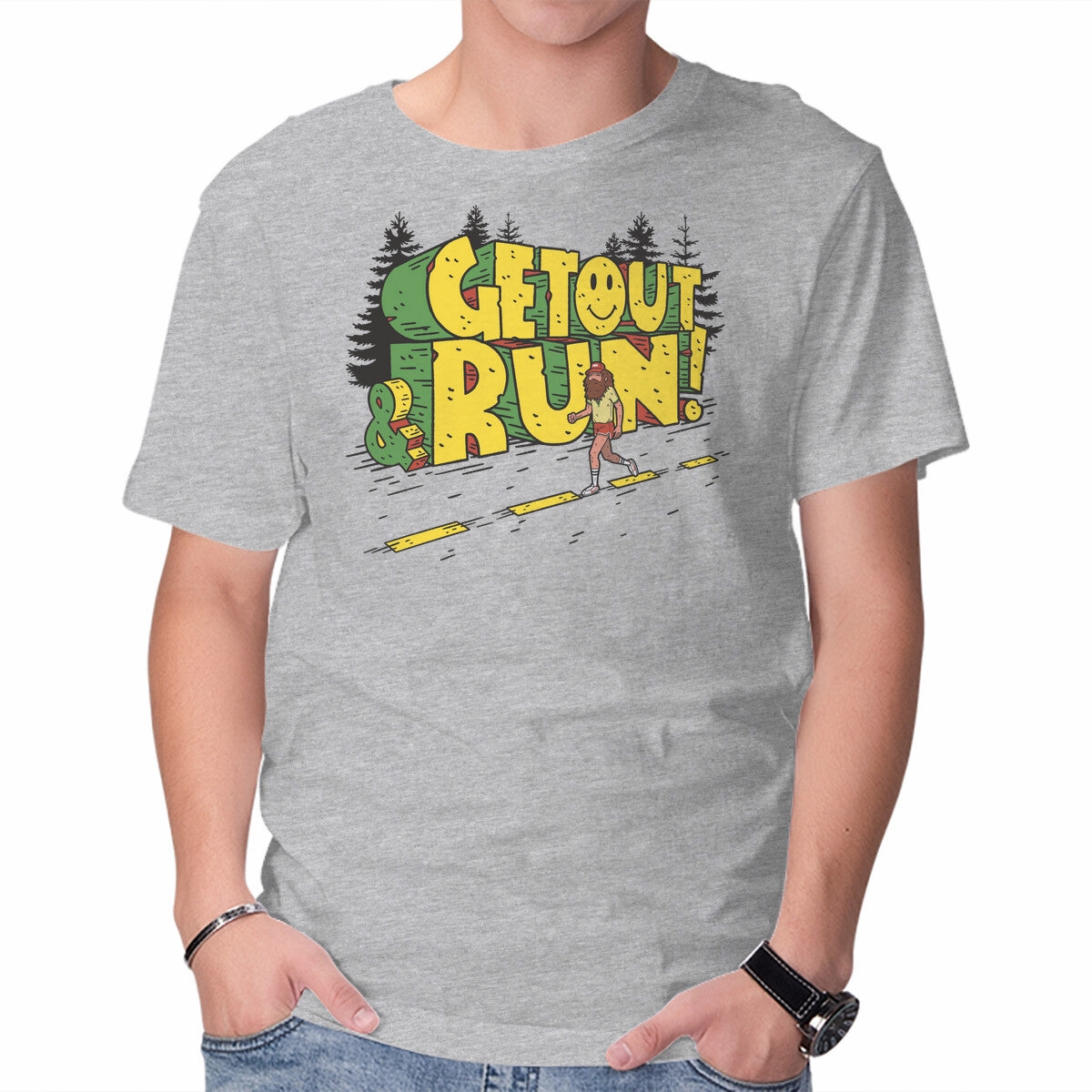 Get Out And Run Breathable Stretch Fit