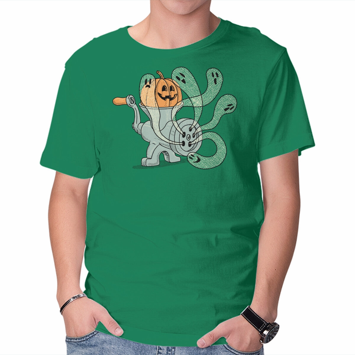 Ghosts In The Grinder Set In Sleeve Stylish and Easygoing