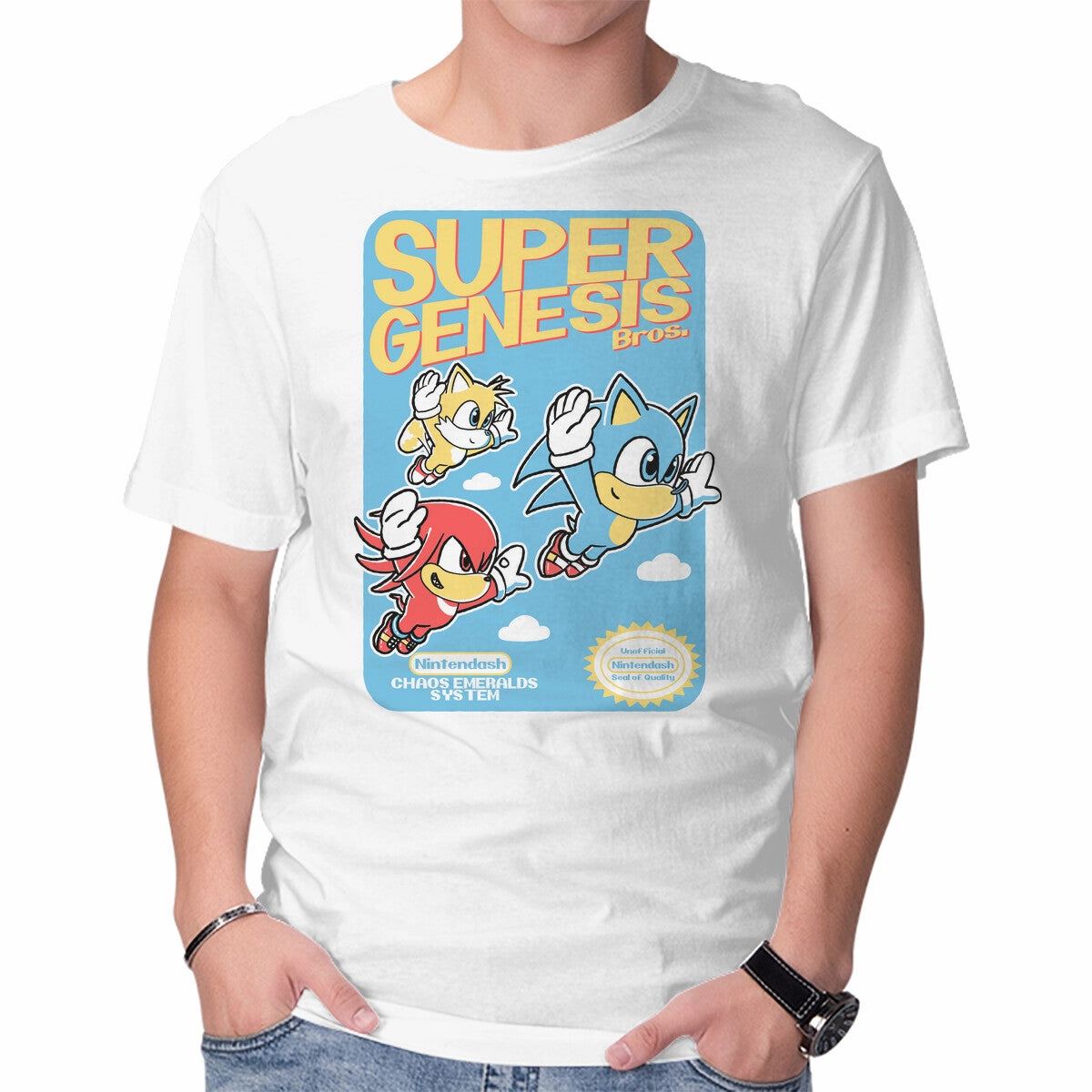 Super Genesis Bros regular but not boring Cool and casual