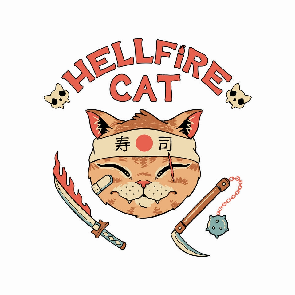 Hellfire Cat Meowster Sleek Comfort