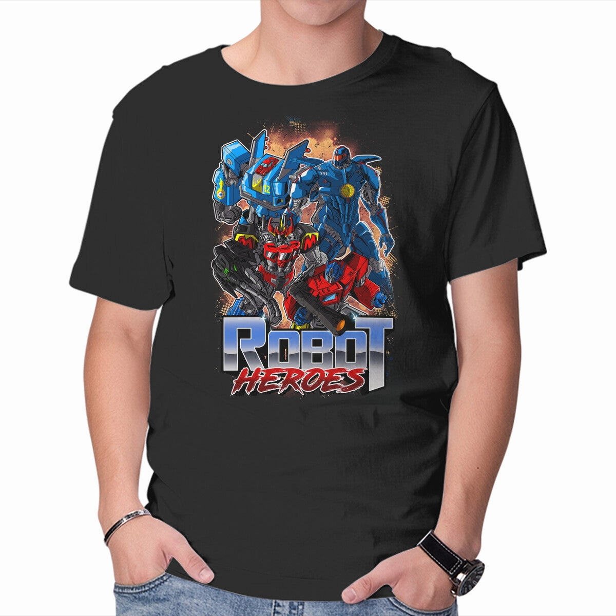 Robot Heroes Fit Design brandable