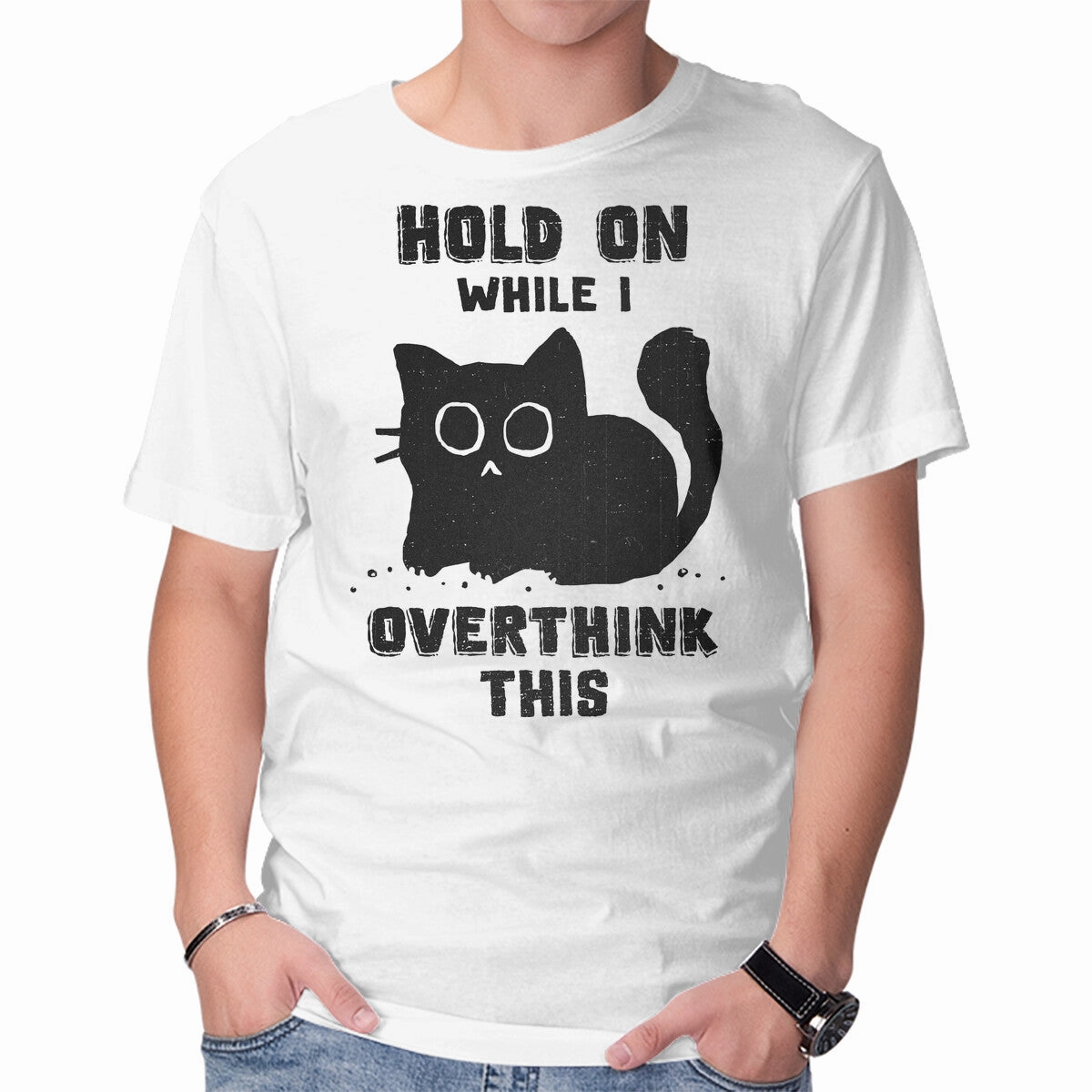 Hold On While I Overthink This Universal Silhouette