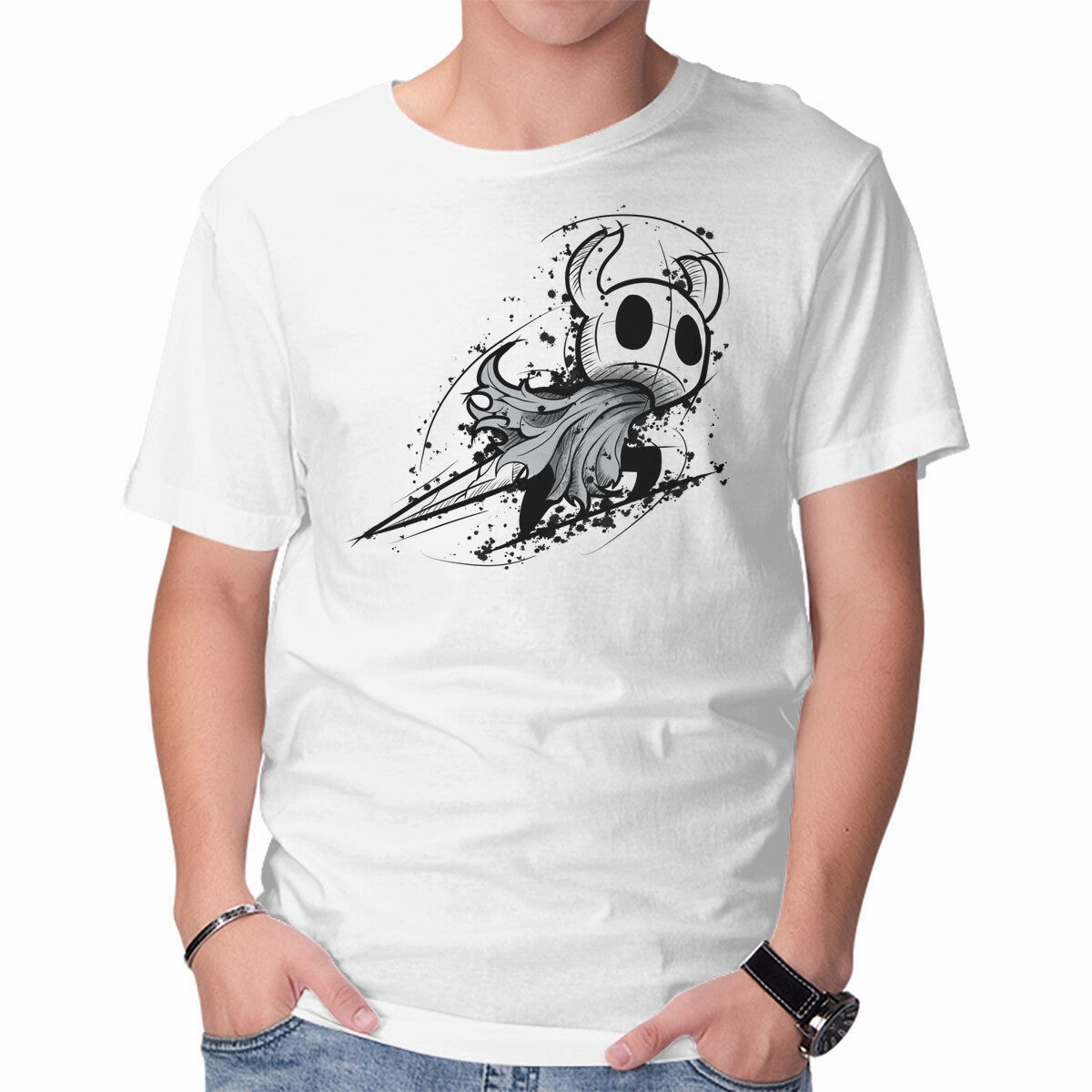 Hollow Sketch Wrinkle Resistant Trendy Vibes