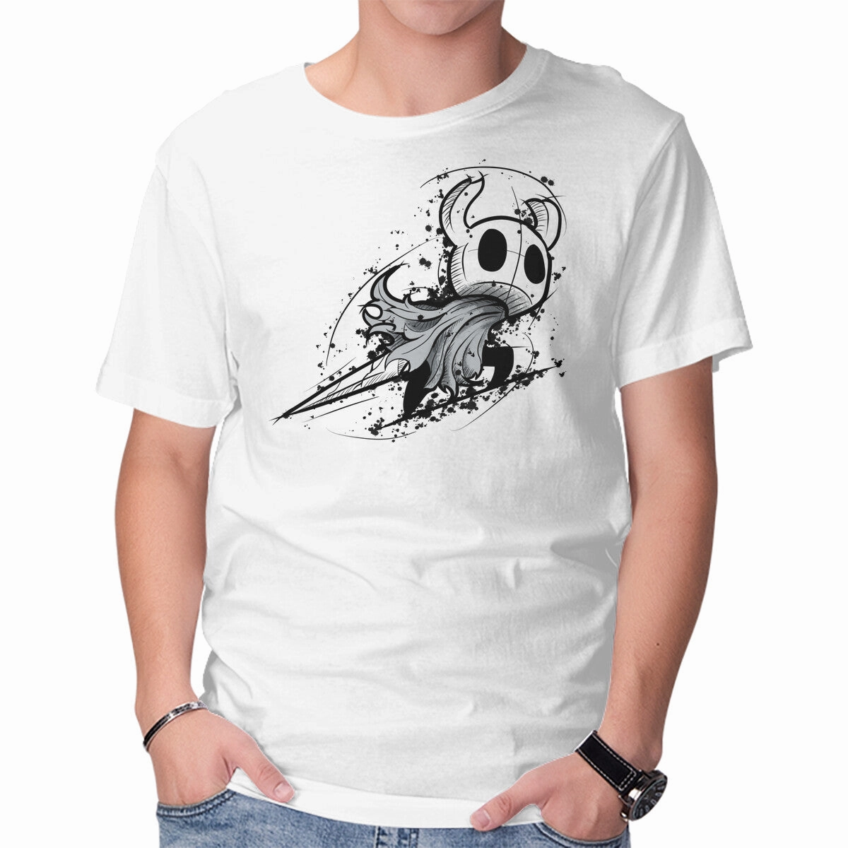 Retro Style Hollow Sketch