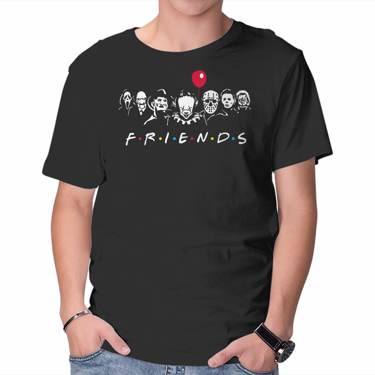Horror Friends Comfy Design tall size