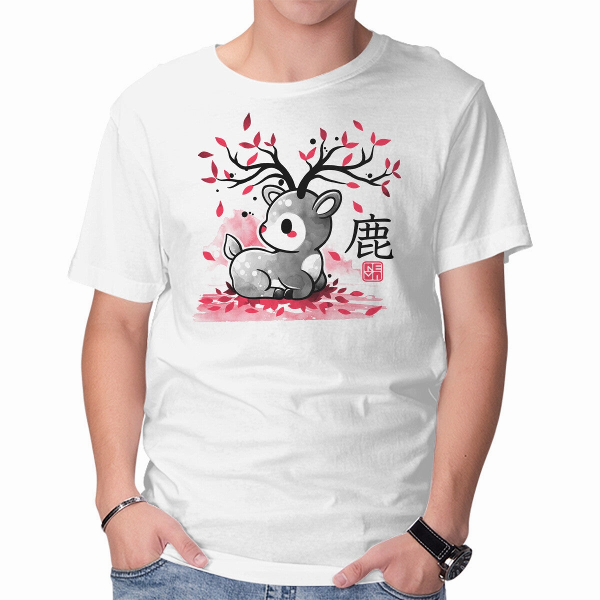Unisex style Japanese Deer In Autumn
