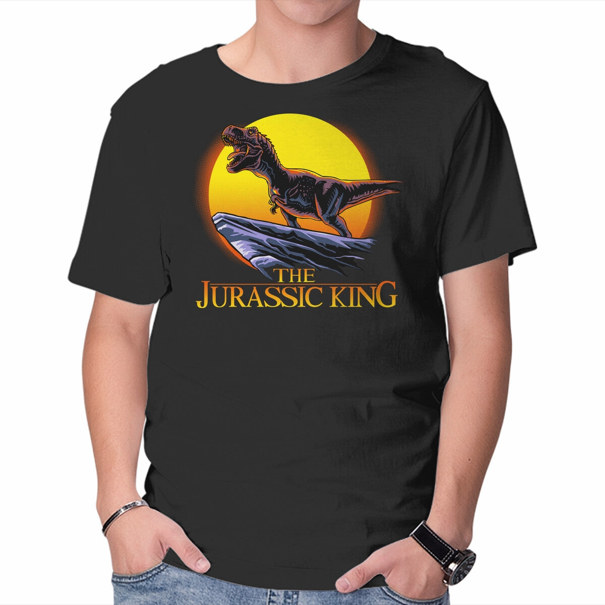 Trendy Layering Quick Comfort Design Jurassic King