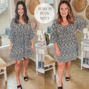 Picnic Fun Timeless Cardigan Last Chance Size Small and Medium | Forever Fierce Dotted Dress with Front Tie in Ivory