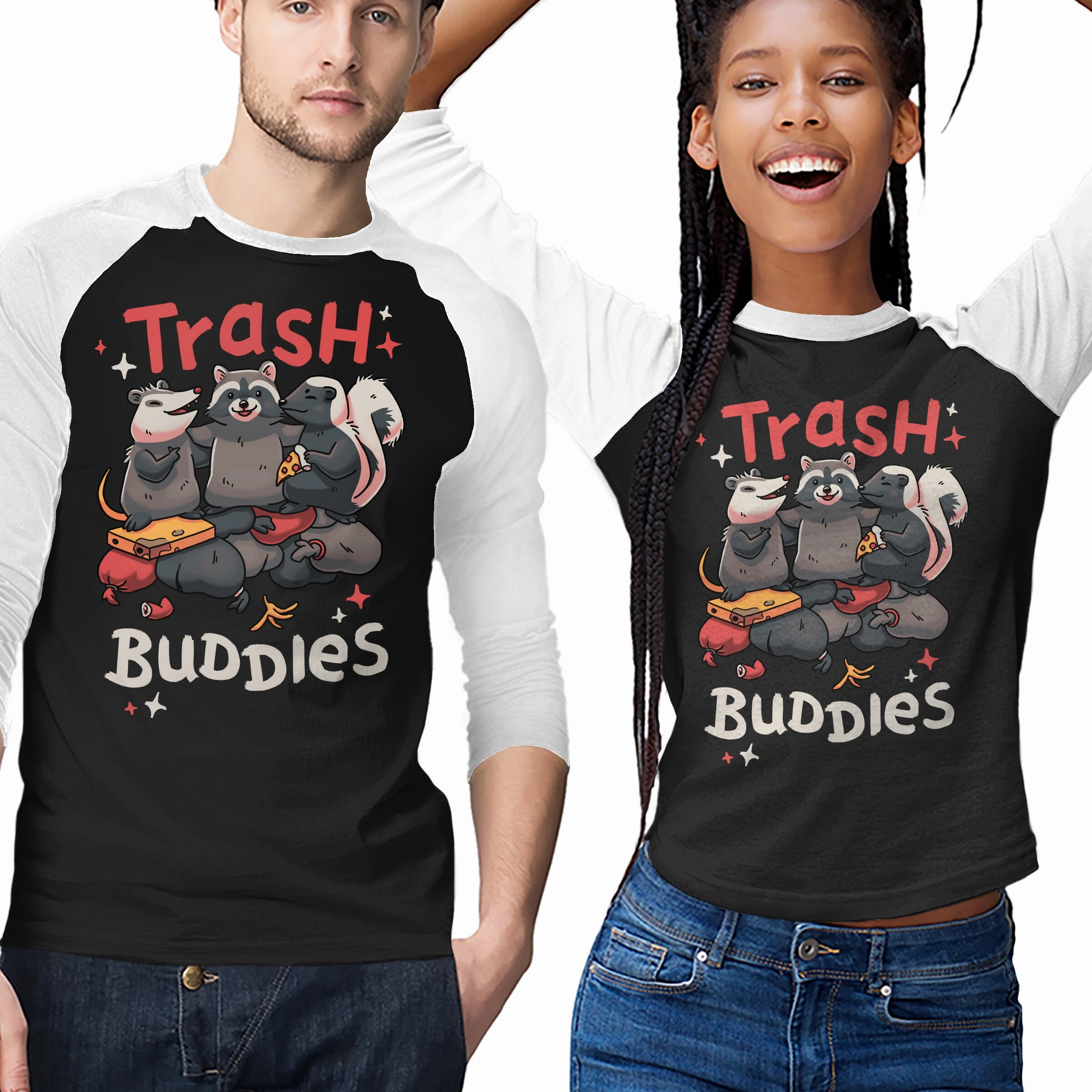 Trash Buddies Relax Fit Design Comfy Stretch