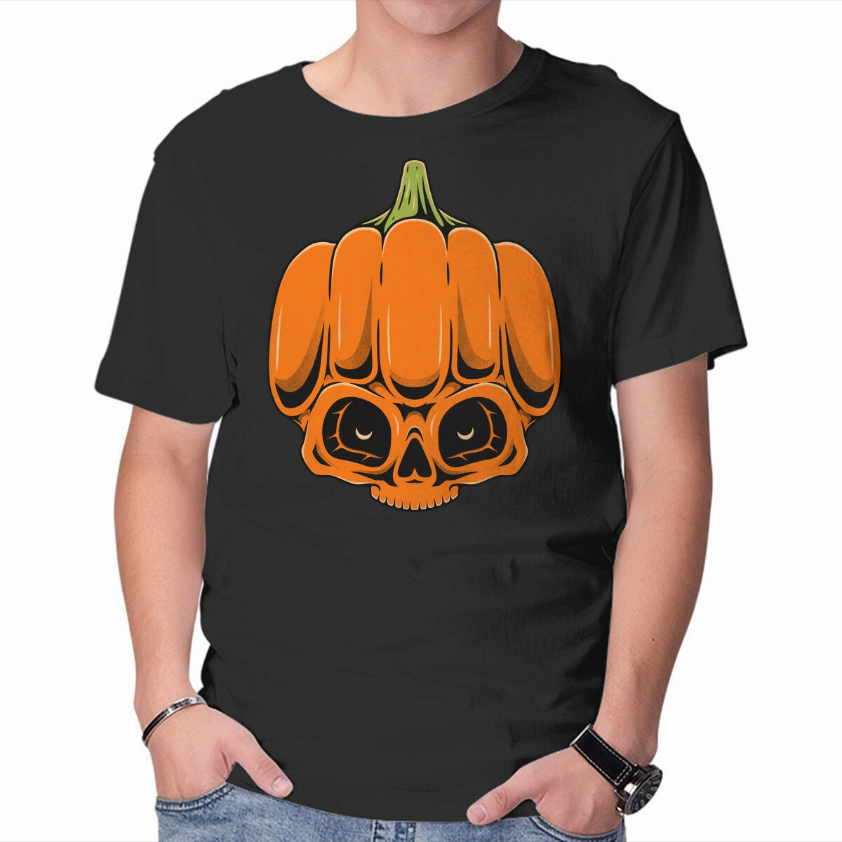 The Pumpkin Skull Versatile Fit Basic Layer